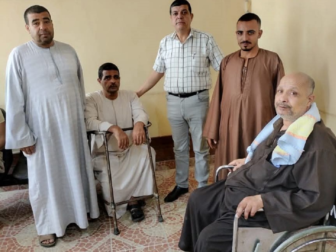 نهضة بني سويف تدعم أصحاب الهمم بأجهزة تعويضية